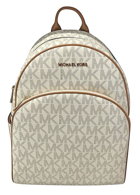 Michael Kors Abbey Jet Set Leather Backpack 